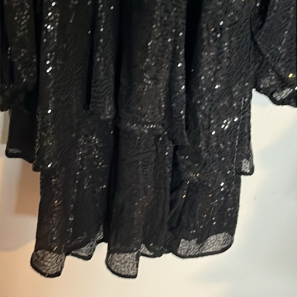 City Chic Sequin Jocelyn Dress in Claret womens size 16 - Picture 9 of 12